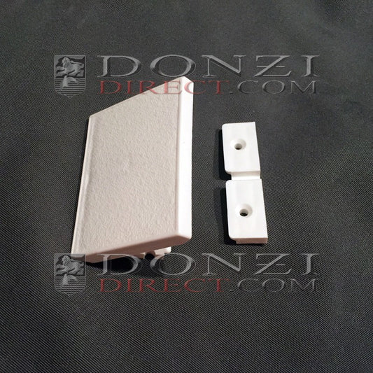 Donzi ZF OEM Console Head Door Latch - White Plastic
