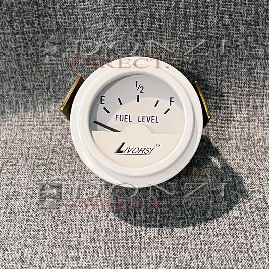 Donzi OEM Livorsi Gaffrig Original Replacement Gauge: Fuel Level