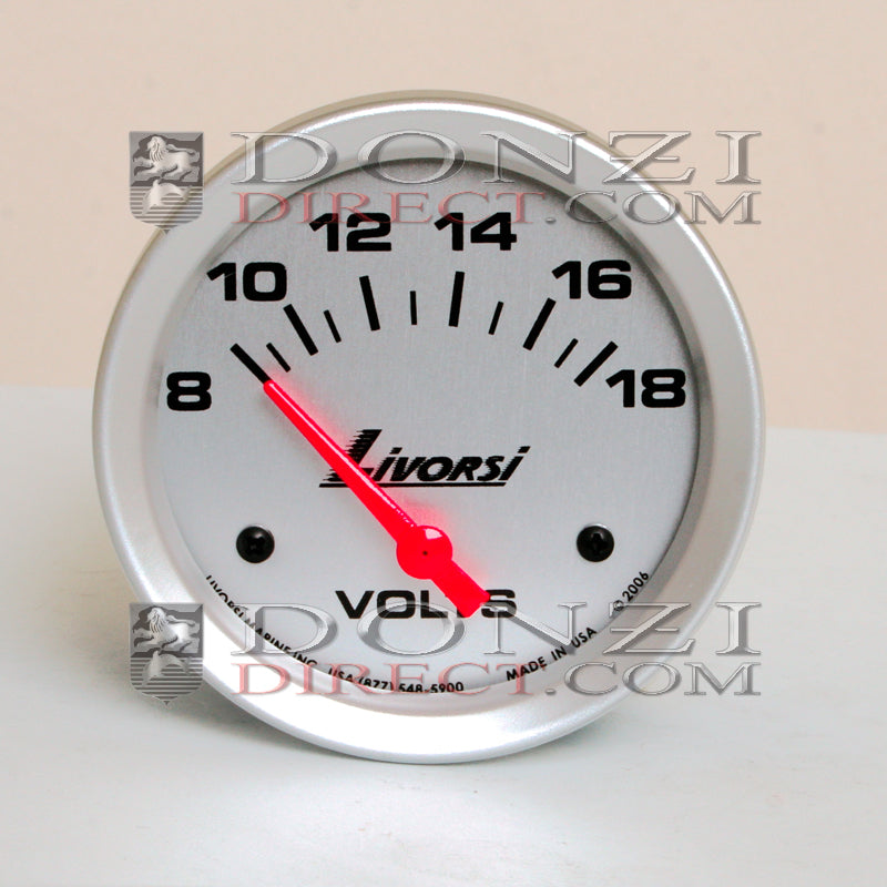 Livorsi Voltmeter Gauge 2 5/8"