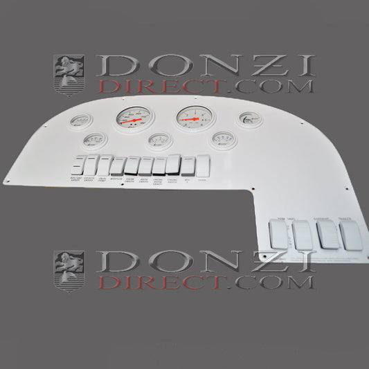 Donzi OEM 26 ZX / 28 ZX /28 ZXO Dash Panel Loaded