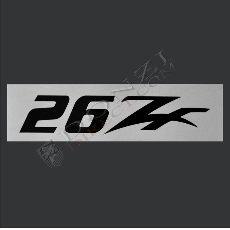 Donzi 26 ZF OEM Designator- Old Style