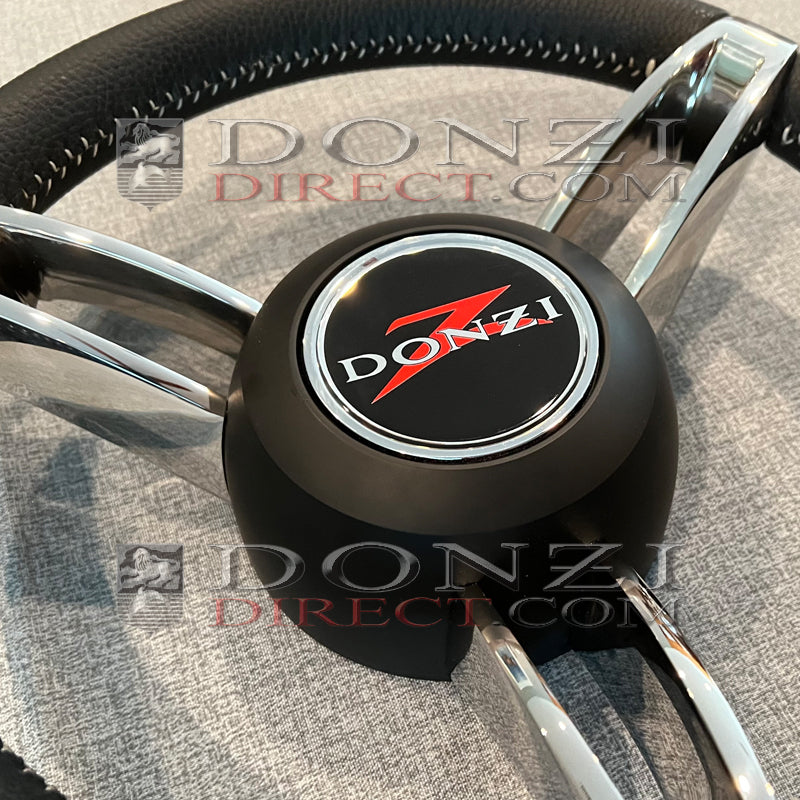 Donzi Z OEM Steering Wheel Pre-2006 Logo 3"