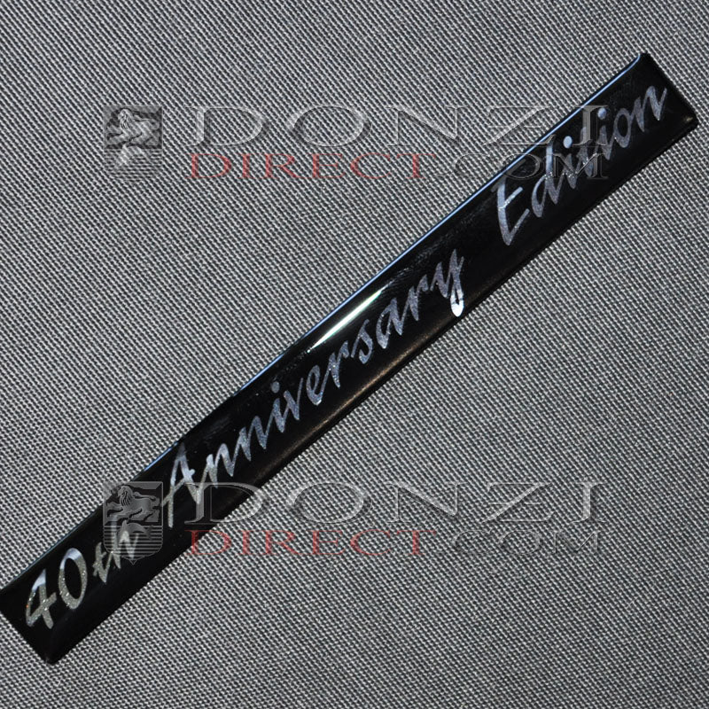 Donzi OEM Classic "40th Anniversary Edition" Logo Decal