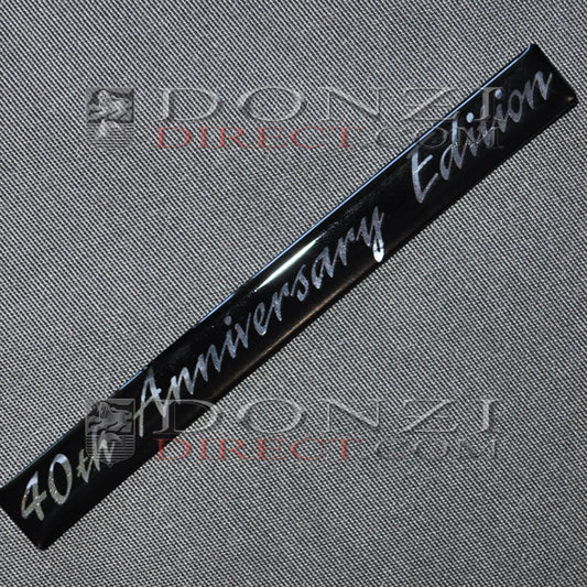 Donzi OEM Classic "40th Anniversary Edition" Logo Decal