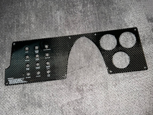 Donzi OEM 35 ZR / 38 ZR / 43 ZR Dash Panel