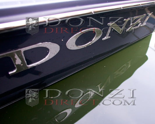 Donzi OEM Stainless Steel Logo Set- 5"