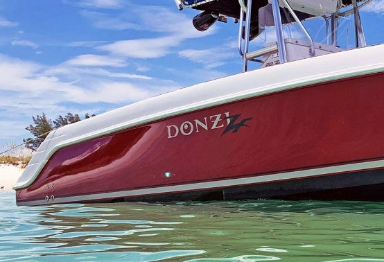 Donzi OEM ZF Mid-Hull Logo Set