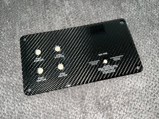 Donzi OEM 35 ZR / 38 ZR / 43 ZR Ignition Panel