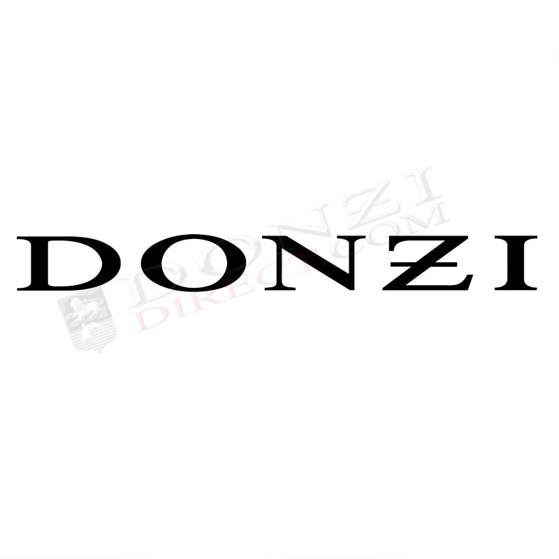 Donzi OEM Logo, Vinyl Decal- 36" : Choose Color