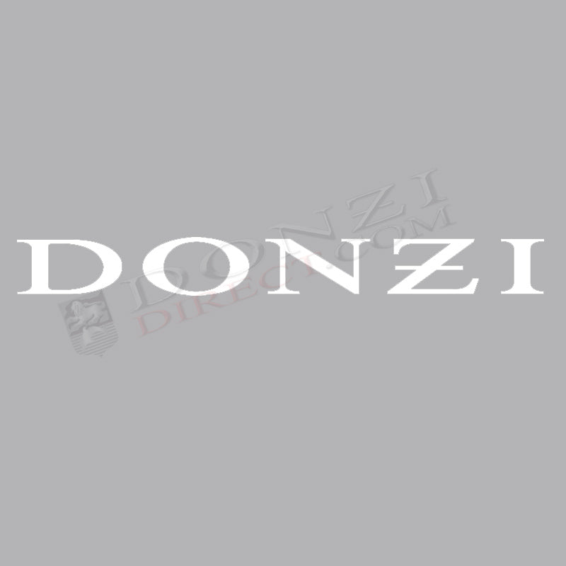 Donzi OEM Logo, Vinyl Decal- 24" : Choose Color