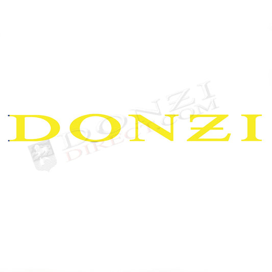 Donzi OEM Logo, Vinyl Decal- 36" : Choose Color