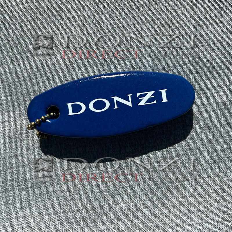 Donzi Marine Floating Keychain : Blue
