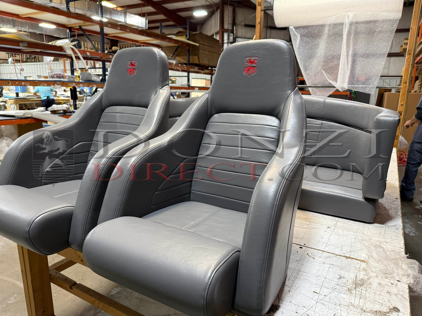 Donzi OEM 22 Classic Upgraded Hard-Back Upholstery Kit