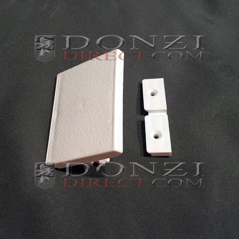 Donzi ZF OEM Console Head Door Latch - White Plastic