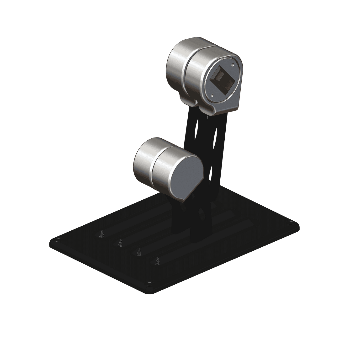 Livorsi Throttle, 4 Bent Lever (2 Shift, 2 Throttle), Single Trim Switch, RH Mechanical MMBB22