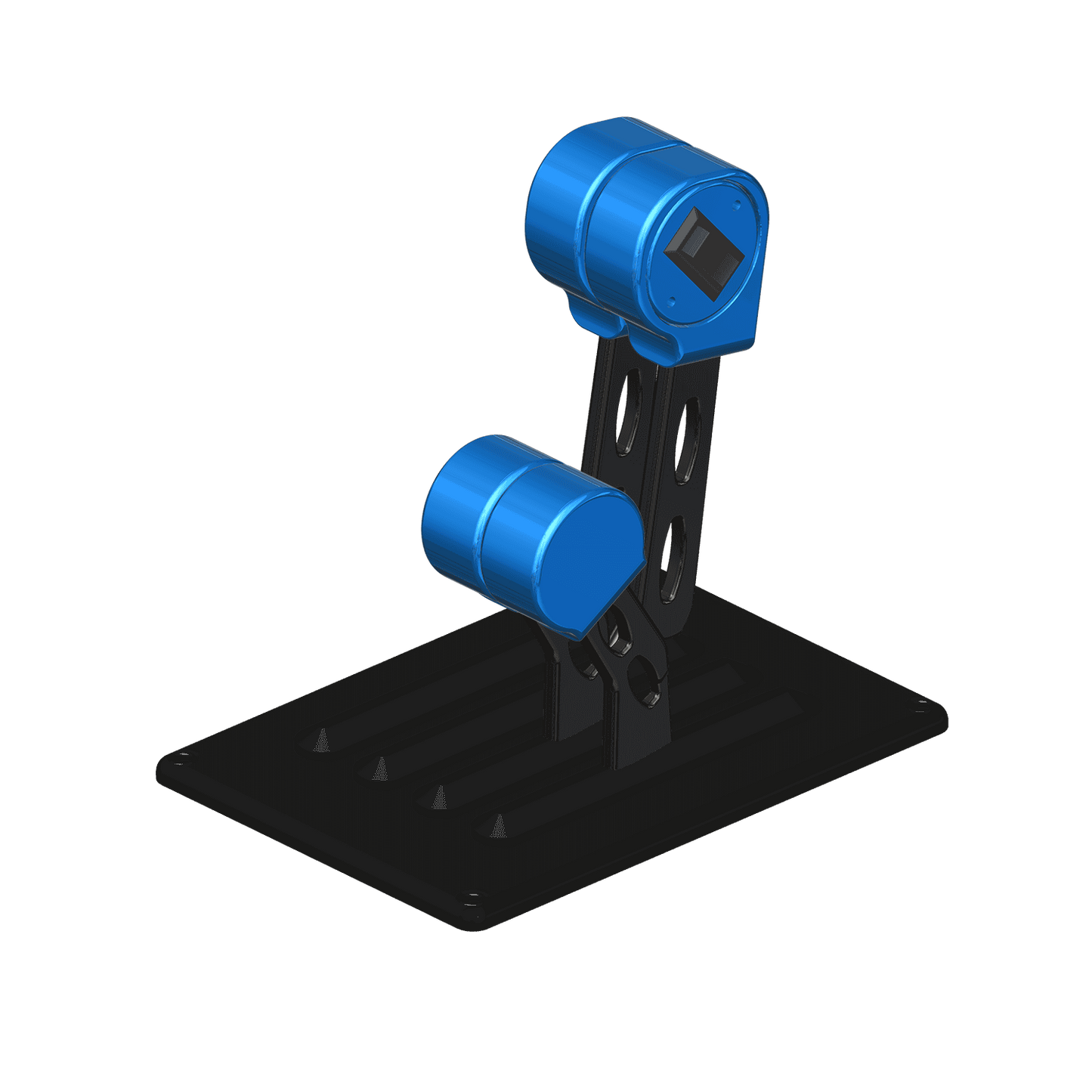 Livorsi Throttle, 4 Bent Lever (2 Shift, 2 Throttle), Single Trim Switch, RH Mechanical MMBB22