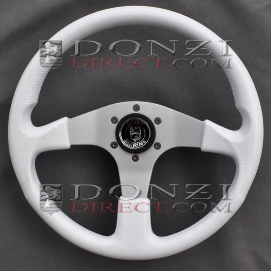 Donzi OEM Classic / ZX White 13.5" Steering Wheel