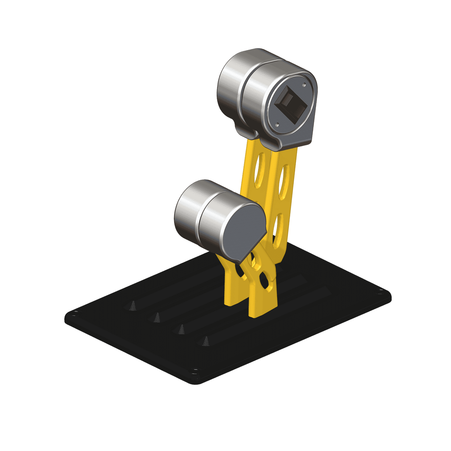 Livorsi Throttle, 4 Bent Lever (2 Shift, 2 Throttle), Single Trim Switch, RH Mechanical MMBB22