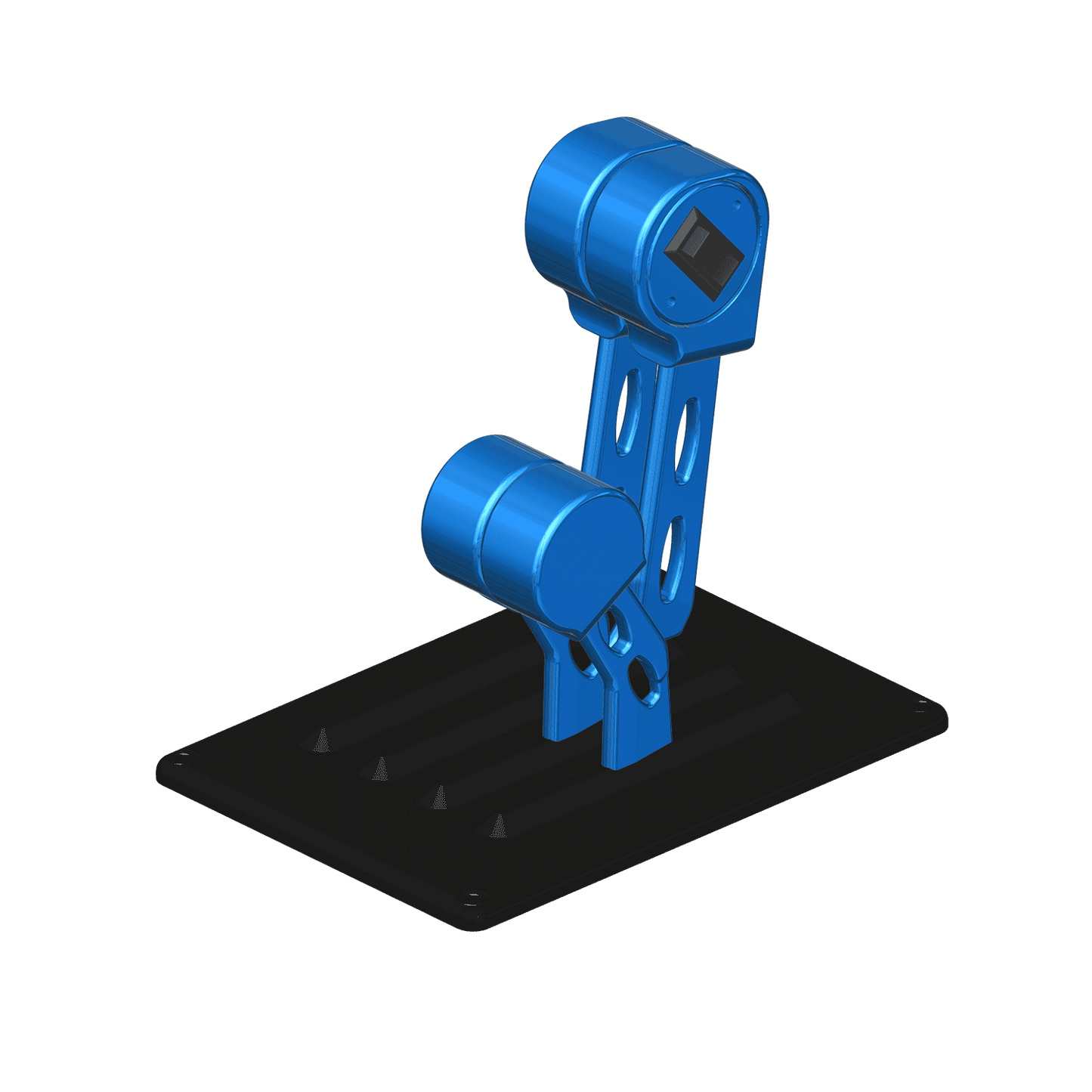 Livorsi Throttle, 4 Bent Lever (2 Shift, 2 Throttle), Single Trim Switch, RH Mechanical MMBB22