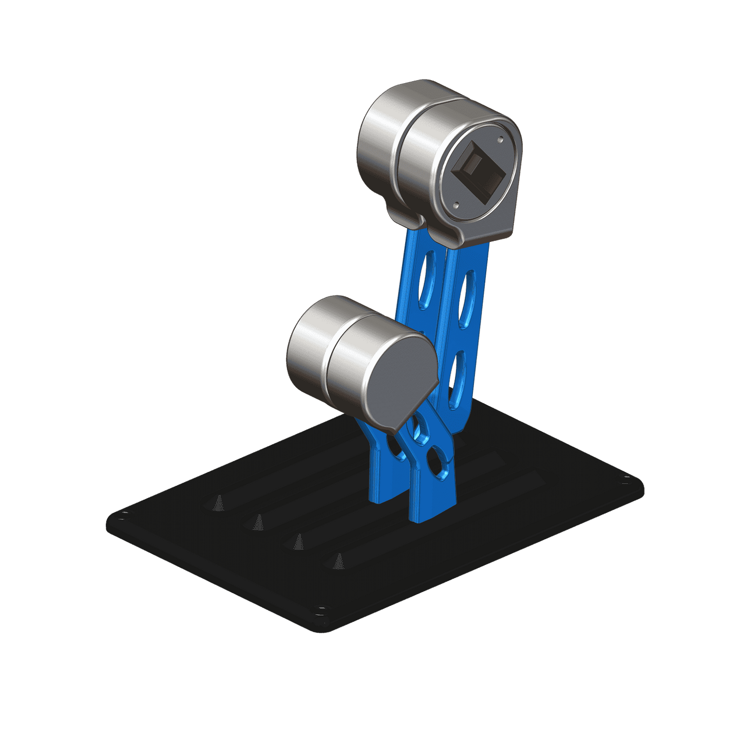 Livorsi Throttle, 4 Bent Lever (2 Shift, 2 Throttle), Single Trim Switch, RH Mechanical MMBB22