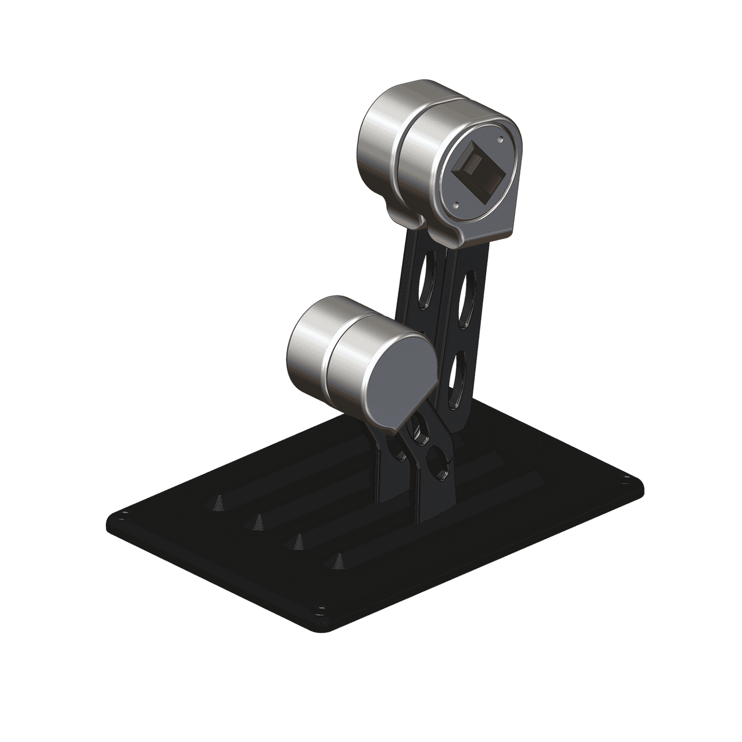 Livorsi Throttle, 4 Bent Lever (2 Shift, 2 Throttle), Single Trim Switch, RH Mechanical MMBB22