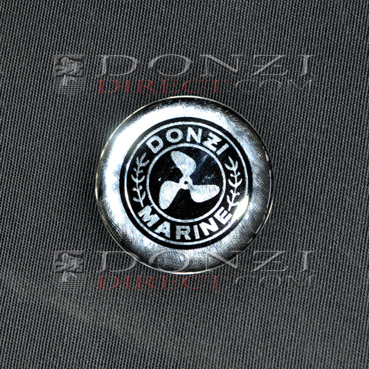 Donzi Marine 40th Anniversary Prop OEM Steering Wheel Logo 1 3/4"