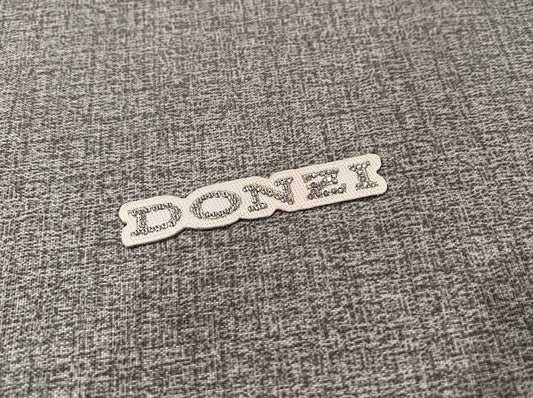 Donzi Marine OEM Swarovski Crystal Patch