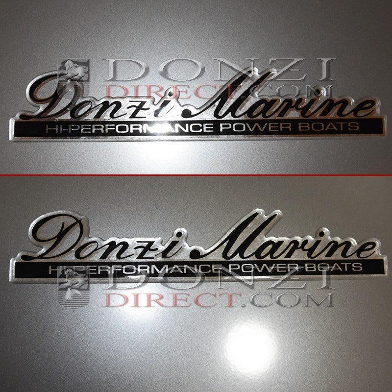 Donzi Marine Hi-Performance Script Logo Set