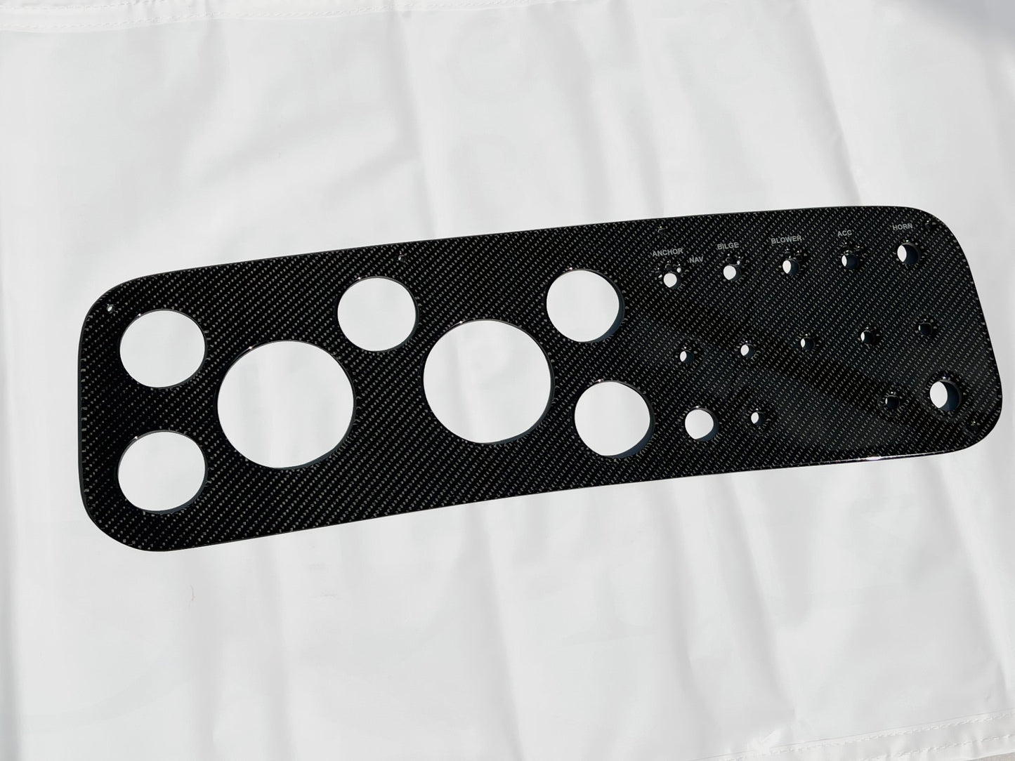 Donzi OEM 1990's 18 / 22 Classic Carbon Fiber Dash Panel