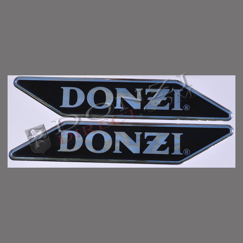 Donzi OEM GT Sportboat Hullside Logo Badge Set