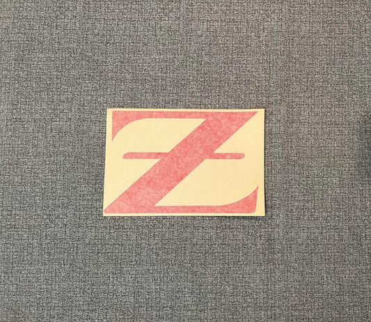 Donzi OEM Stylized Z Logo- Red 6" Tall