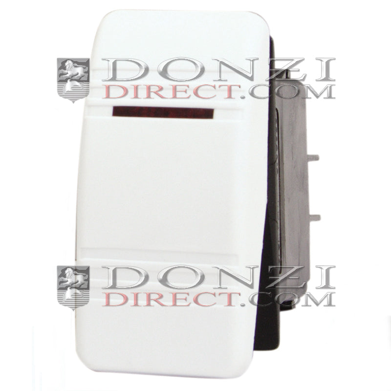 Donzi OEM White On/Off Lighted Rocker Switch DP - Classic/ZX/ZF