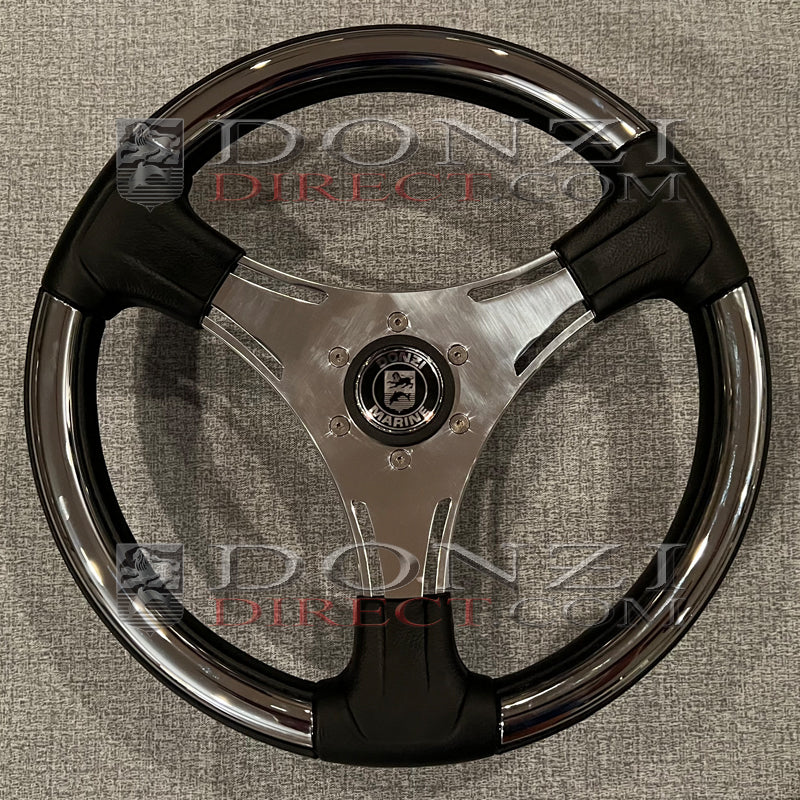Donzi Chrome Polished Steering Wheel