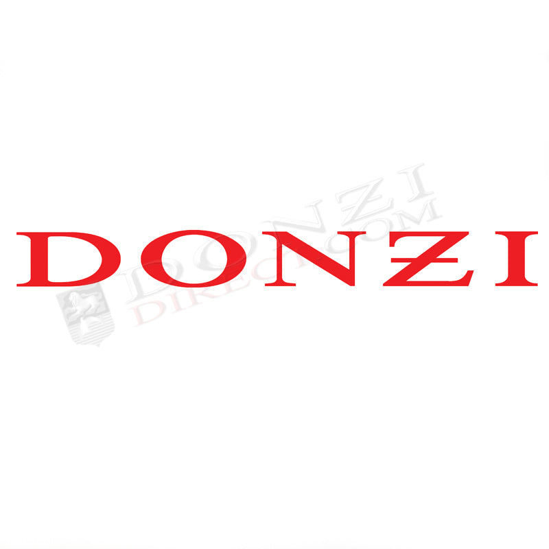 Donzi OEM Logo, Vinyl Decal- 24" : Choose Color